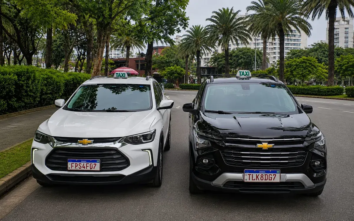 SUV e Minivan Chevrolet Tracker Olavo Táxi