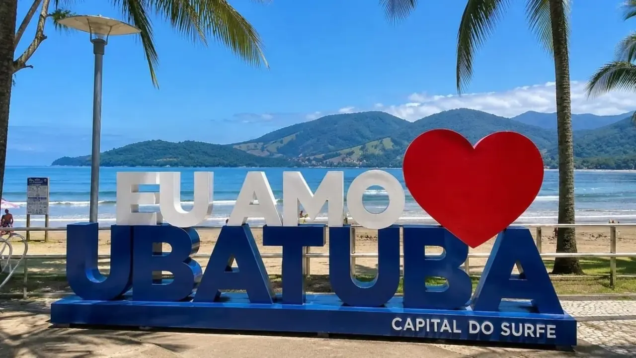 Praia de Ubatuba, capital do surfe